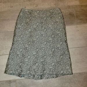 Ann Taylor Tweed A-Line Skirt Size 2